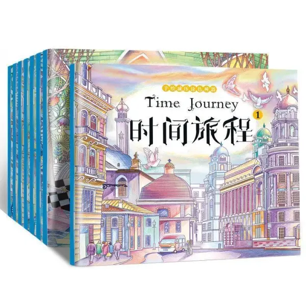 8 Books /set Secret Garden Coloring Book Secret Garden Coloring Book Children's Drawing Book Adult Drawing Book