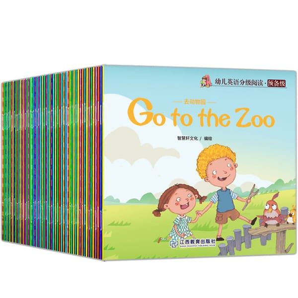 30 Books/Set Early Learning Picture Book Children's English Graded Reading Storybook Enlightenment Cognitive Tale Bedtime Story