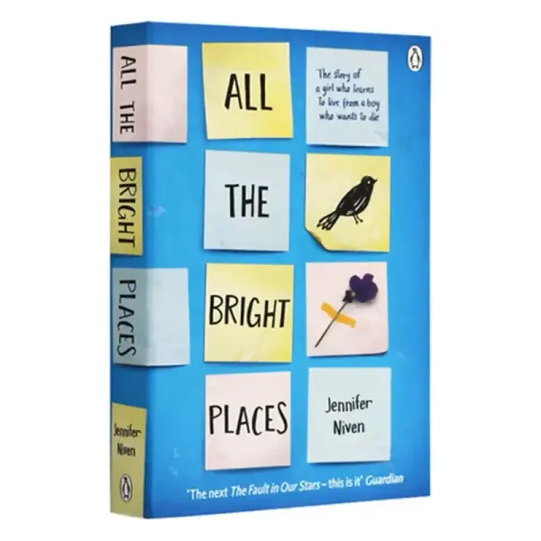 All the Bright Places By Jennifer Niven Paperback English Novel Book Libros Livros Books