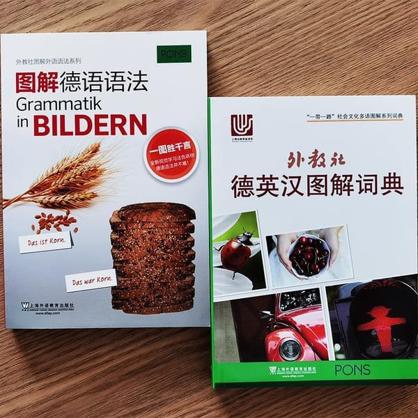 Illustrated German-English Dictionary + Illustrated German Grammar (2 Books In Total) Illustrated German Grammar Words