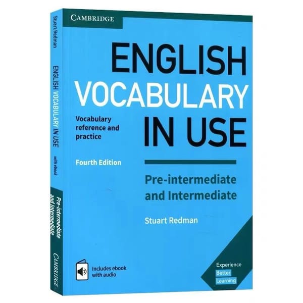 Cambridge English Vocabulary in Use Pre-intermediate And Intermediate English Vocabulary English Practice Textbook Libro Book