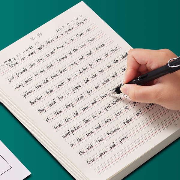 English Workbooks Handwritten English Calligraphy Practice Book  Calligraphy Copybook for Student