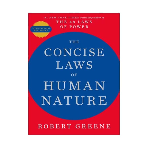 The Concise Laws of Human Nature By Robert Greene Paperback Bestselling Book in English