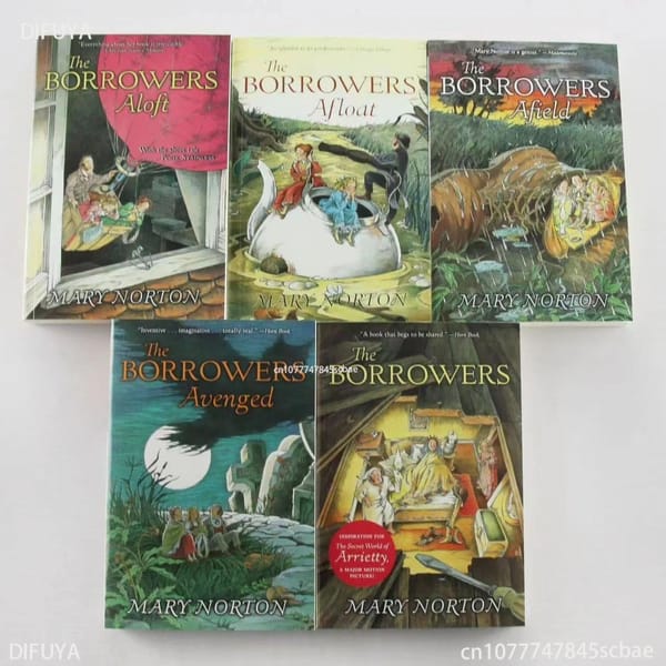 The little person who borrows things English Borrowers Children's must-read classics 5 Book Enlightenment Academy DIFUYA