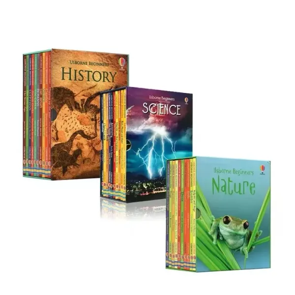 10 Books/Set Paperback Usborne Beginners Science Children Interesting Science Book Kids Students English Reading Picture Book