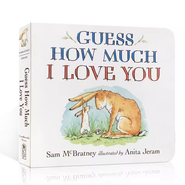 Guess How Much I Love You Kids Books Educational Books ENGLISH Picture Books for Children 0-8 years old English Short Stories