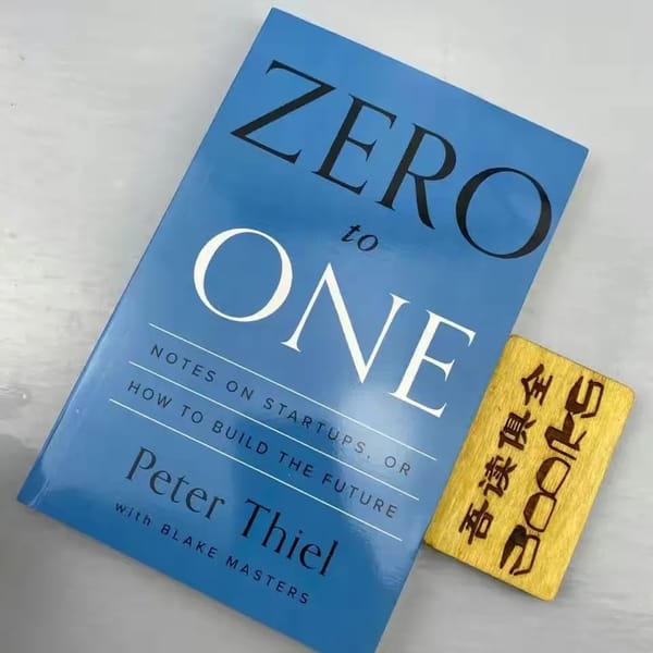 Zero to One How to create future entrepreneurial notes English literature books