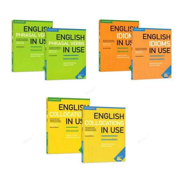 English Teaching Books Learn A Good Helper Cambridge English Vocabulary English Phrasal Verbs In Use/Idioms/Collocations Libros