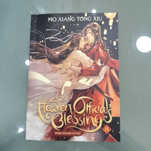 New 8 Volume Heaven Official's Blessing Novel Tian Guan Ci Fu Popular BL Fiction Book MXTX Libros