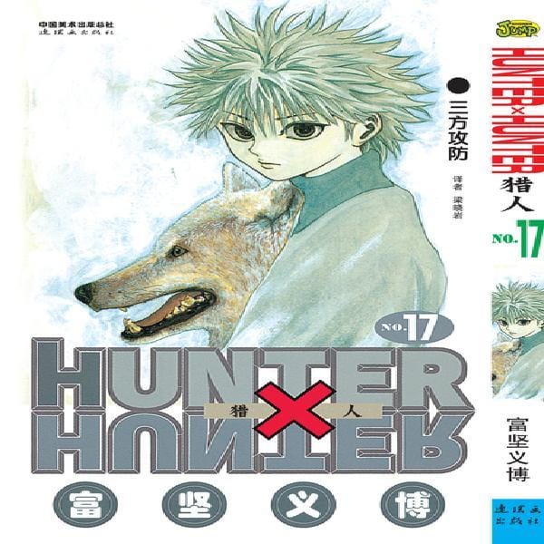 33pcs full set HUNTER X HUNTER by Togashi Yoshihiro Volume 17 Chinese Version Japanese Hot Blood Cartoon Comic Book