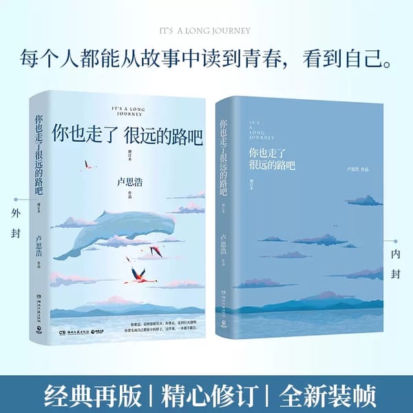 The Genuine  It's A Long Journey Lu Sihao On The Courage to Grow Up in a Special Period Literary Novel Inspirational book